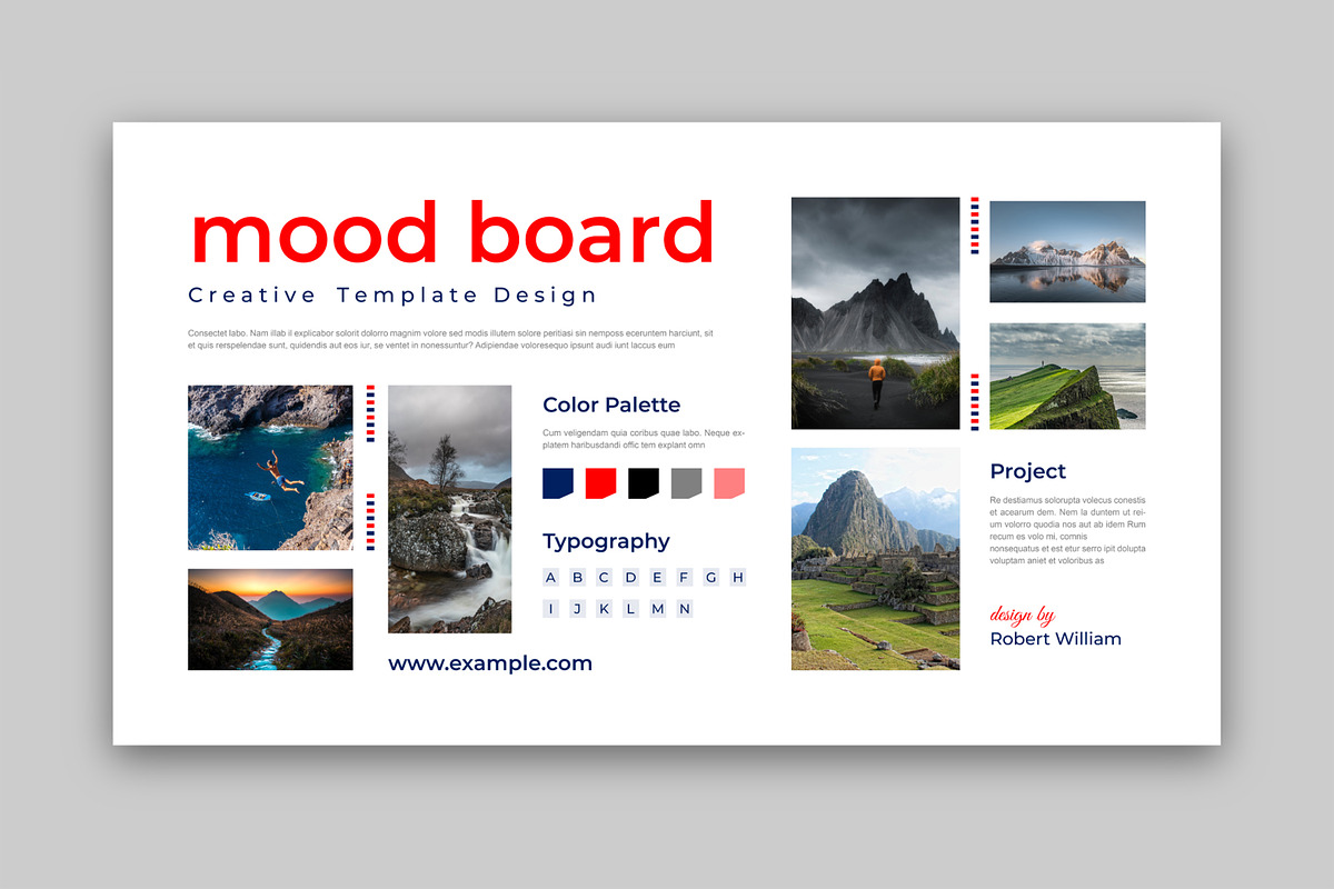 Mood Board for Branding Projects, an UI Kit Template by MightyDesign (Photo 3 of 6)