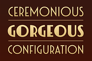 Luks Deco, a Sans Serif Font by Nasir Udin (Thumbnail 6 of 13)