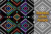 Seamless Ethnic Pattern, a Pattern Graphic by Wpadington (Thumbnail 1 of 3)
