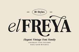 Elfreya - Elegant Branding Font