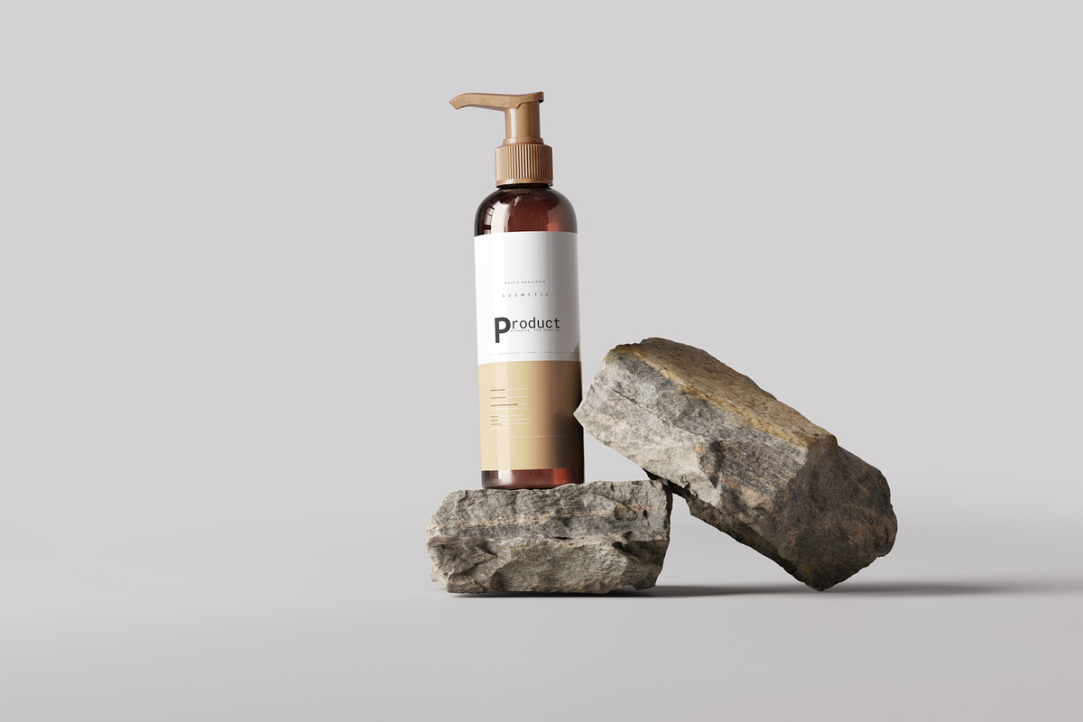 Pump Dispenser Mockup, a Cups & Container Mockup by pmvch (Photo 4 of 10)