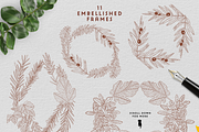 Tuscany Wedding Design Set, a Decorative Illustration by Mente Volante Studio (Thumbnail 3 of 7)