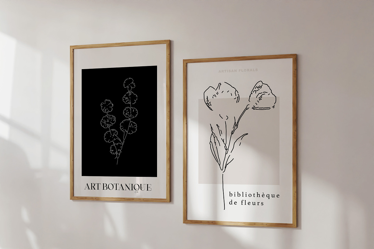 FLORAL ART PRINTS GALLERY. A4 POSTER, a Graphic by Anna Sokol (Photo 23 of 28)