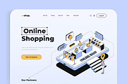Collection of Landing page templates, a Templates & Theme by Creative Graphics (Thumbnail 6 of 11)