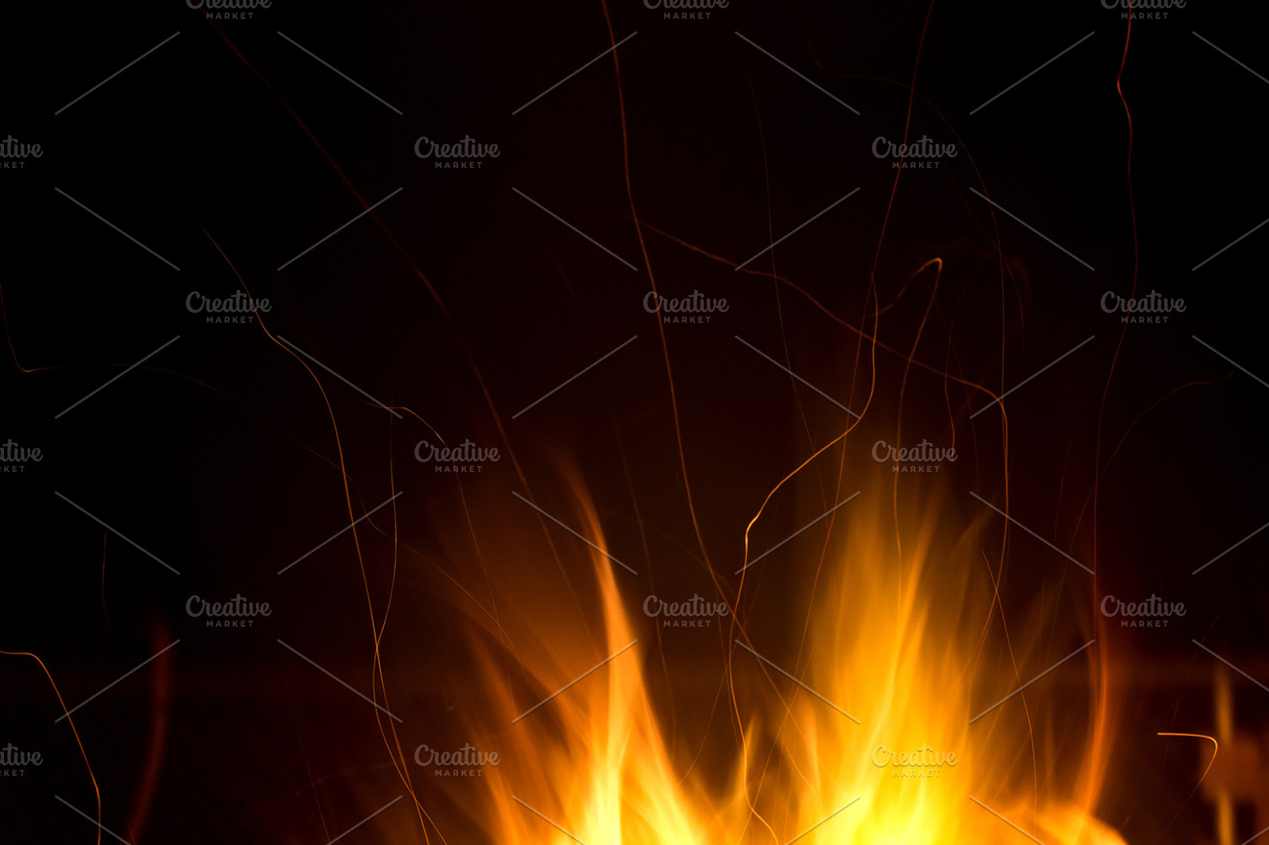 fire flames background