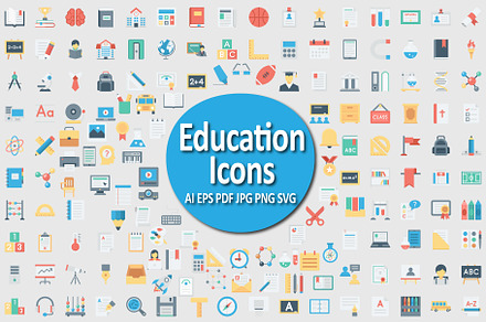 Education Icon Collection., an Icon by Vector Portal