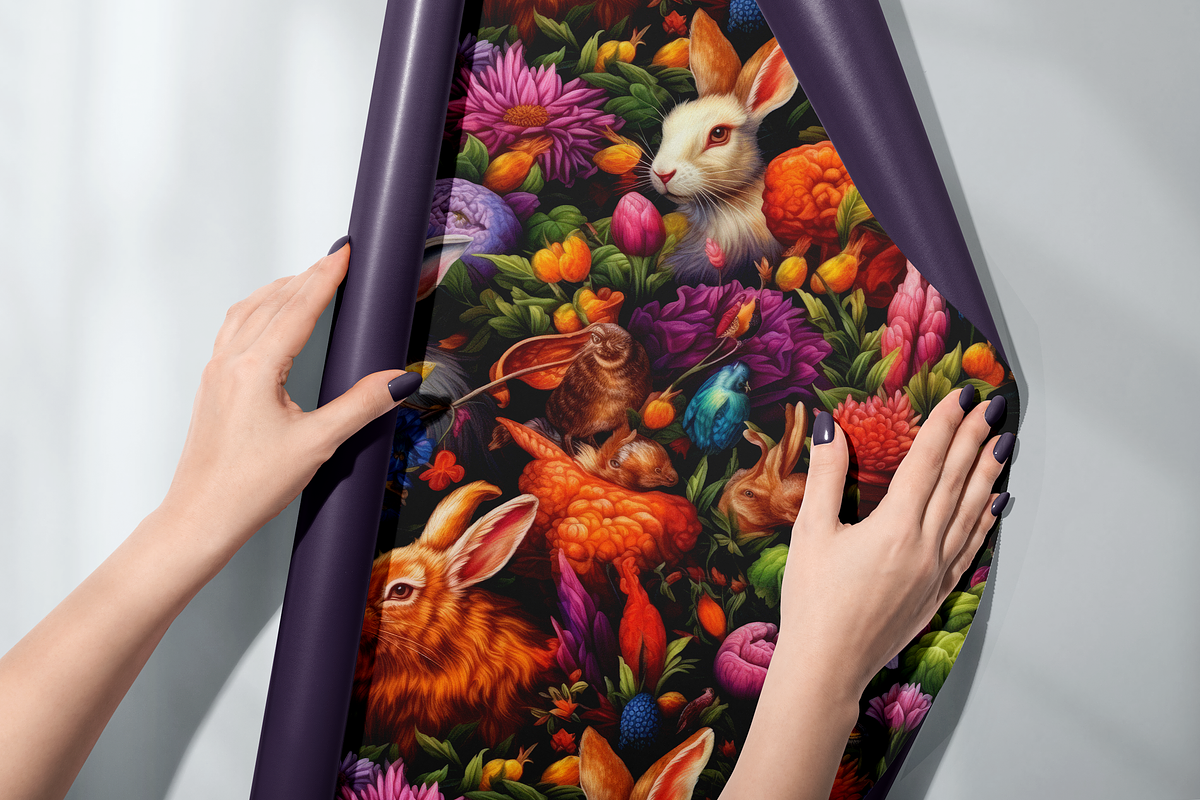 Fantastic Animals Seamless Patterns, a Pattern Graphic by PrintyleStudio (Photo 2 of 6)