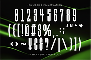 Harmera - Condensed Sans Serif Font, a Sans Serif Font by Pian45 Studio (Thumbnail 7 of 8)