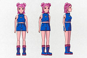 Witch character design, a Person Illustration by VaraNa Art (Thumbnail 2 of 9)