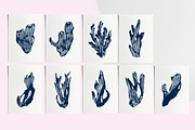 LINOCUT CORALS, an Object Graphic by Mii Lab (Thumbnail 3 of 18)