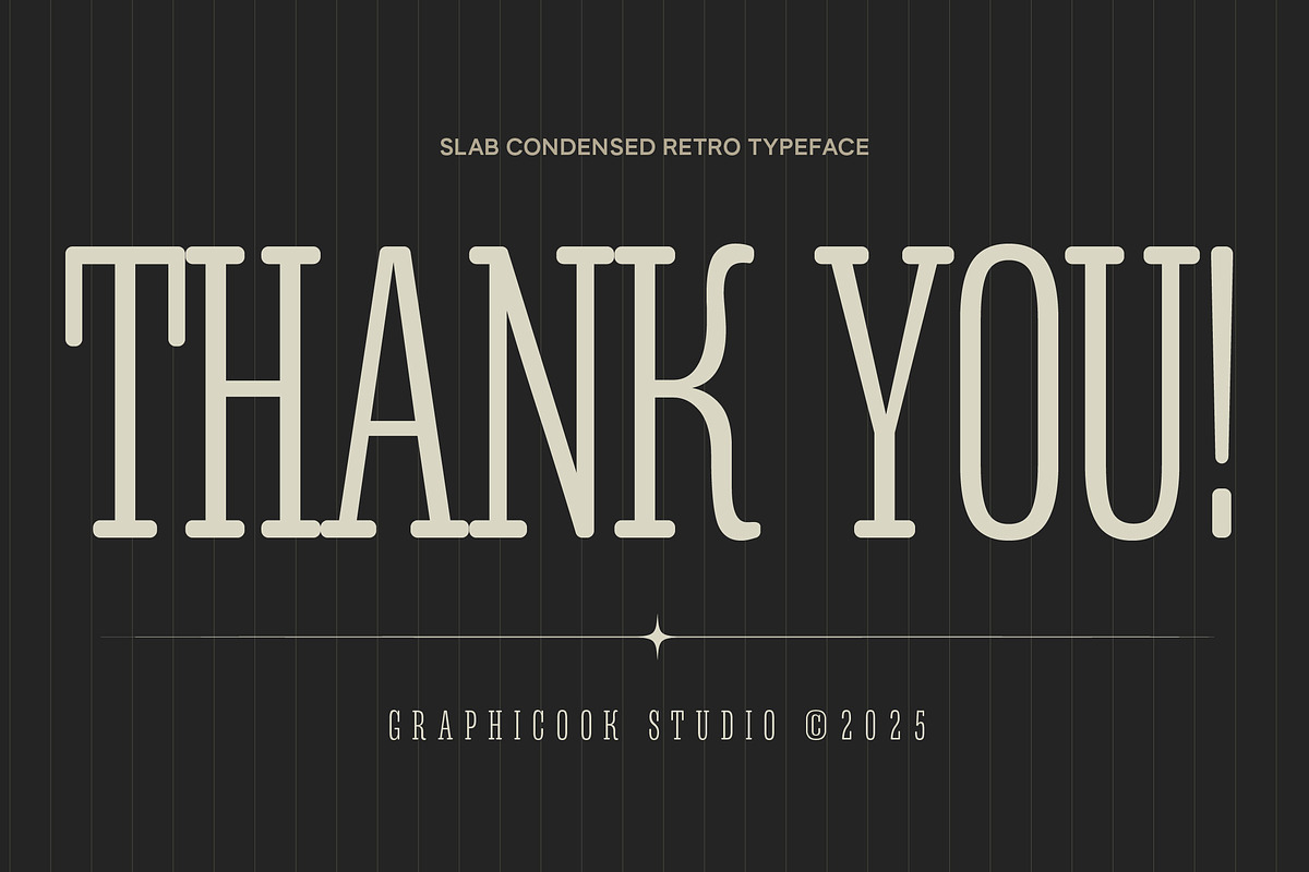 Condretro, a Slab Serif Font by graphicook (Photo 10 of 10)