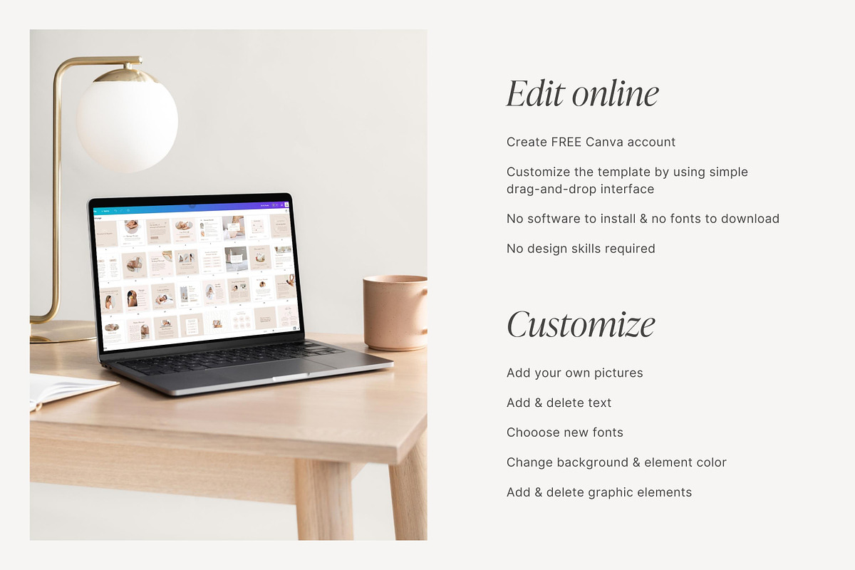 Canva Massage Therapist templates, a Social Media Template by LiliesandBerries (Photo 17 of 21)