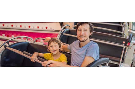 happy smiling son and his handsome, a Nature Photo by Elizaveta Galitskaya