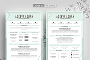 Creative Resume Template Lohan, a Resume Template by AdeevaResume (Thumbnail 1 of 4)