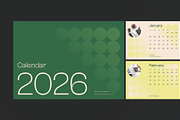 Nature Line Calendar Template, a Stationery Template by Neermana (Thumbnail 2 of 4)