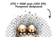 Whimsical Spring Flowers Farm Animal, a Graphic by one-touch (Thumbnail 11 of 16)