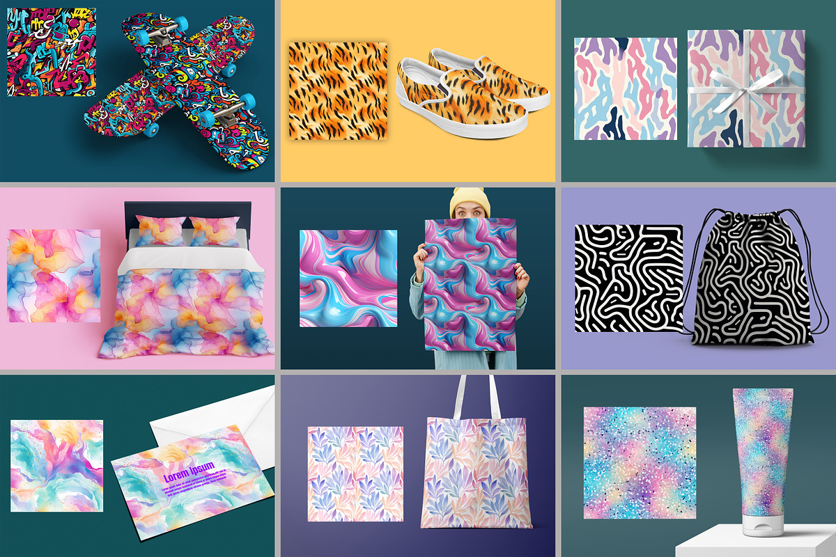 15000 Seamless Pattern Mega Bundle, a Pattern Graphic by Digital Studio (Photo 8 of 38)