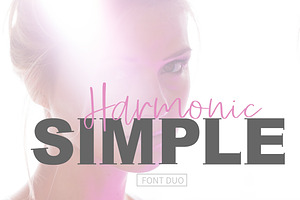 SIMPLE Harmonic Font Duo