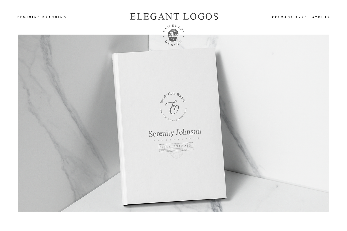 50 Elegant Premade Logo Templates, a Branding & Logo Template by pawellpi (Photo 20 of 26)