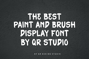 Paint Ripsona - Marker & Brush Font