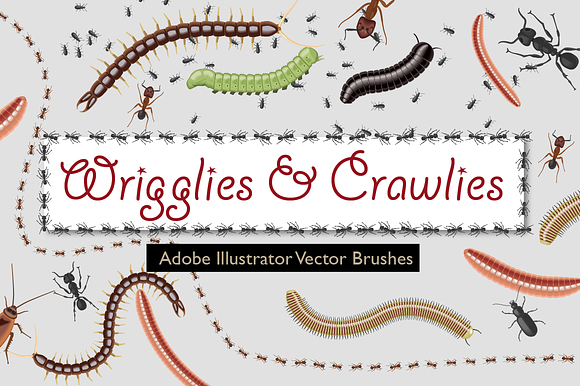Wriggles Crawlies Brushes preview 2