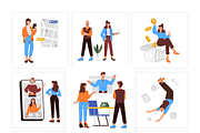 Business Character Illustration Set, a Finance Illustration by Vectors Market (Thumbnail 10 of 10)