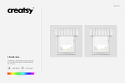 Valance Mockup Set, a Graphic by Creatsy (Thumbnail 6 of 7)