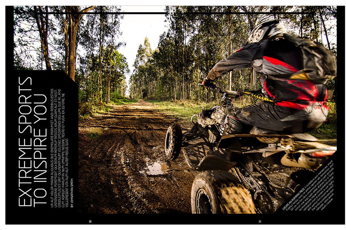 Magazine Template InDesign 06, a Magazine Template by Love Graphic Design (Photo 20 of 29)