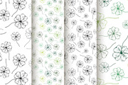 Clover. Sketch and patterns, an Illustration by Canatic (Thumbnail 3 of 9)