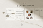 Self-care Planner Canva Template, a Presentation Template by HelloKarla (Thumbnail 2 of 7)