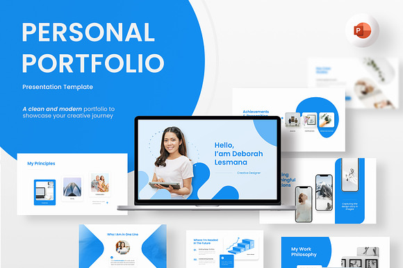 Personal Portfolio PowerPoint preview 7