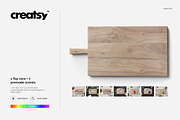 Engraved Wooden Board 4 Mockup, a Product Mockup by Creatsy (Thumbnail 9 of 10)