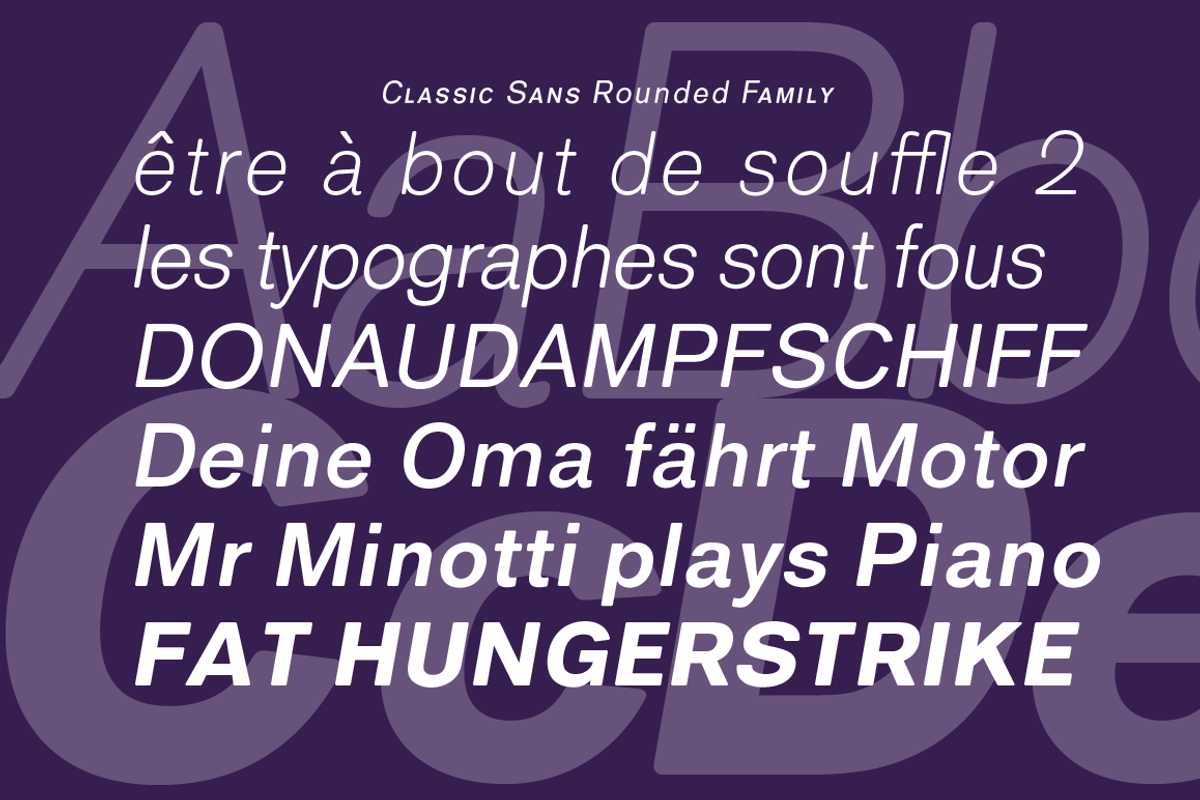 Classic Sans Rounded preview 8