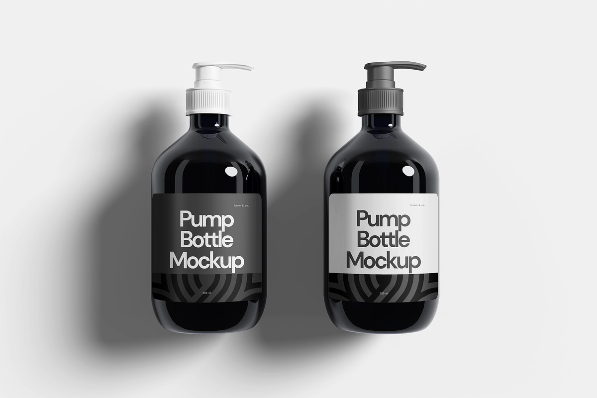 Pump Bottle Mockup, a Packaging Mockup by Hazzpro_Std (Photo 5 of 5)