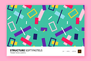 Soft Pastels Patterns, a Pattern Graphic by Designnina Shop (Thumbnail 6 of 18)