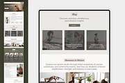 Yoga & Wellness Wix Studio Website, a Wix Template by Kitteeh (Thumbnail 4 of 10)