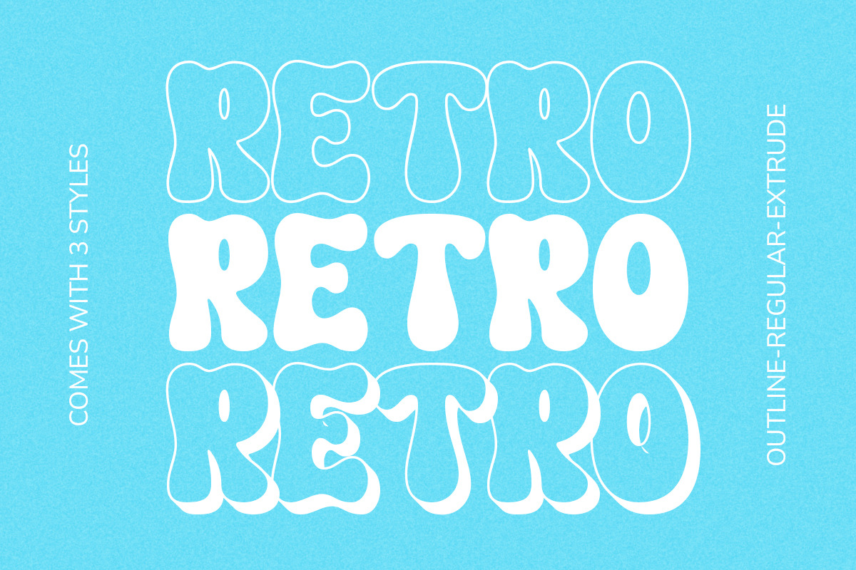 Baldock Retro Font, a Sans Serif Font by Rillatype (Photo 5 of 9)