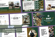 BMPBattalion Powerpoint Template, a Presentation Template by yanindesign (Thumbnail 1 of 5)