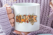 Preppy Nurse Fall PNG, an Illustration by CraftArtStudio (Thumbnail 3 of 4)