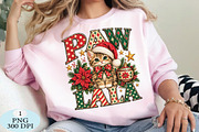 Christmas Cat Paw Prints PNG, a Seasonal Illustration by Daily.Designs (Thumbnail 3 of 5)