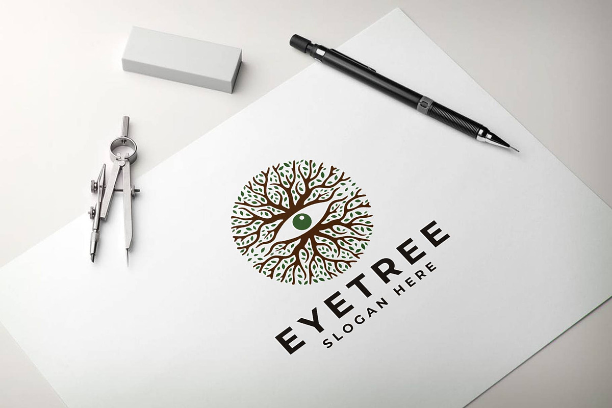 Eye Tree Logo, a Branding & Logo Template by Design_Planet (Photo 3 of 5)