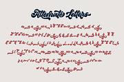 Midstar - Vintage Retro Font, a Script Font by Subectype Studio (Thumbnail 7 of 9)