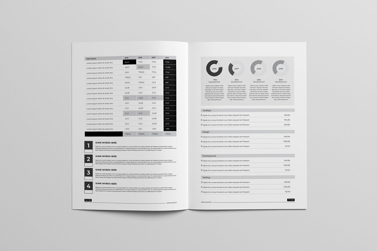 Architecture Annual Report, a Brochure Template by New Lines (Photo 5 of 10)