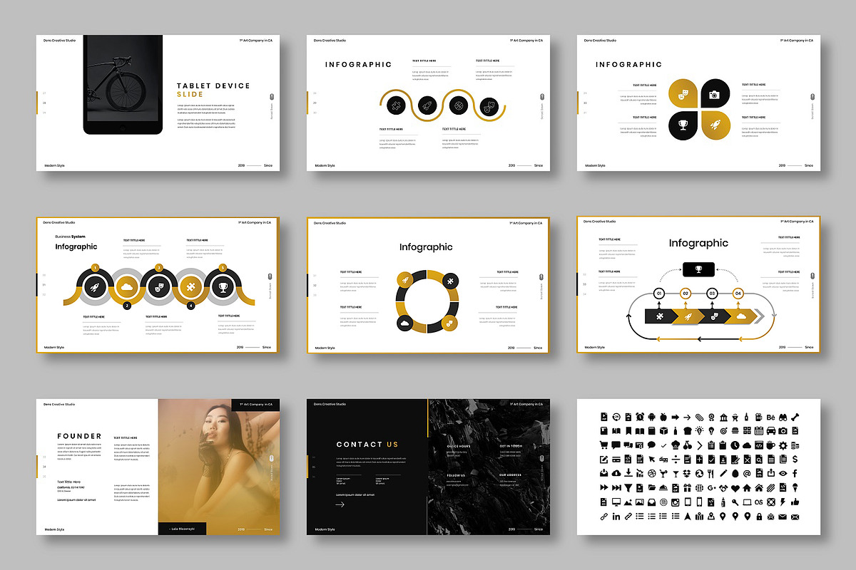 Citrus - Business GoogleSlide, a Presentation Template by Dens Creative Studio (Photo 5 of 6)