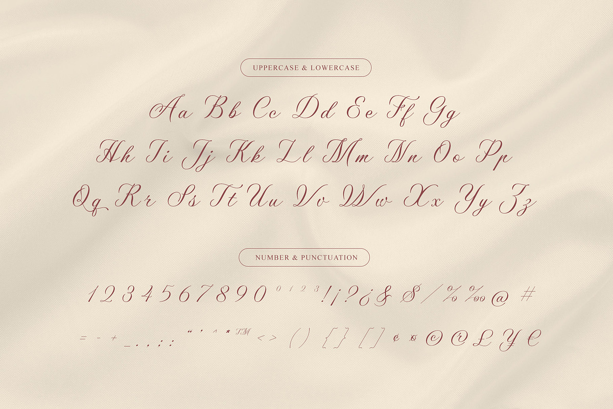 Quentine – Elegant Calligraphy Font, a Script Font by Krismagraph (Photo 8 of 10)