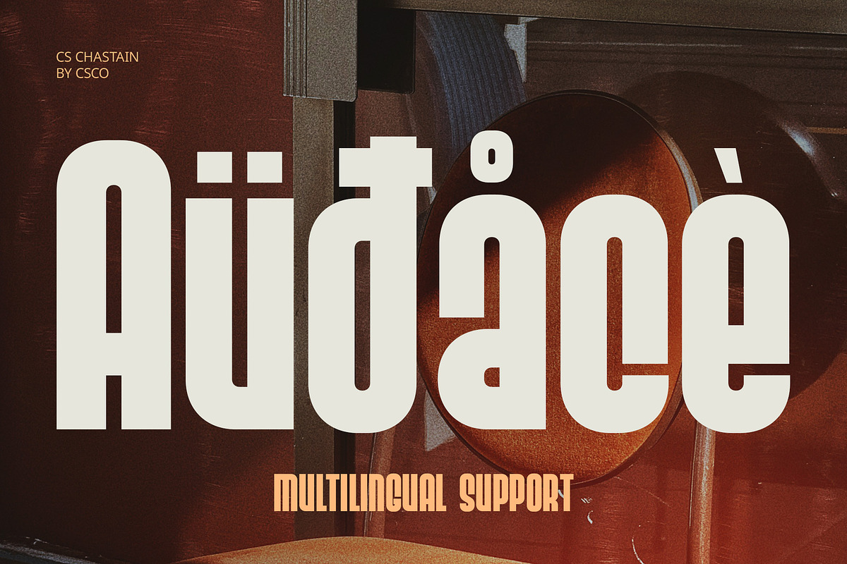 CS Chastain – Condensed Font, a Sans Serif Font by Craft Supply Co. (Photo 5 of 8)
