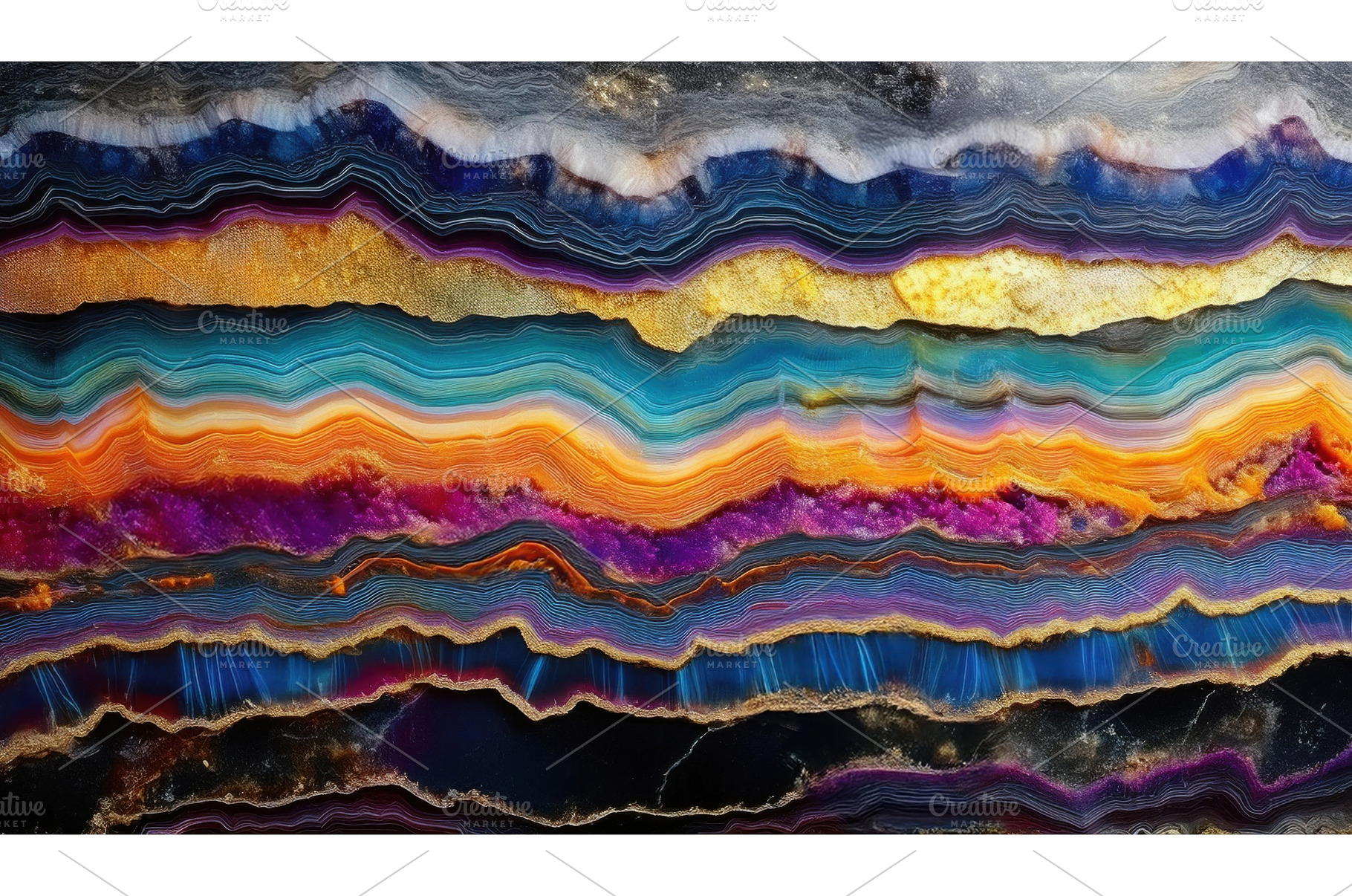 Vividly colored gemstone cross, an Abstract Photo by Igor Tichonow