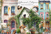 Whimsical Cottagecore Clipart, an Illustration by Designworld (Thumbnail 1 of 5)