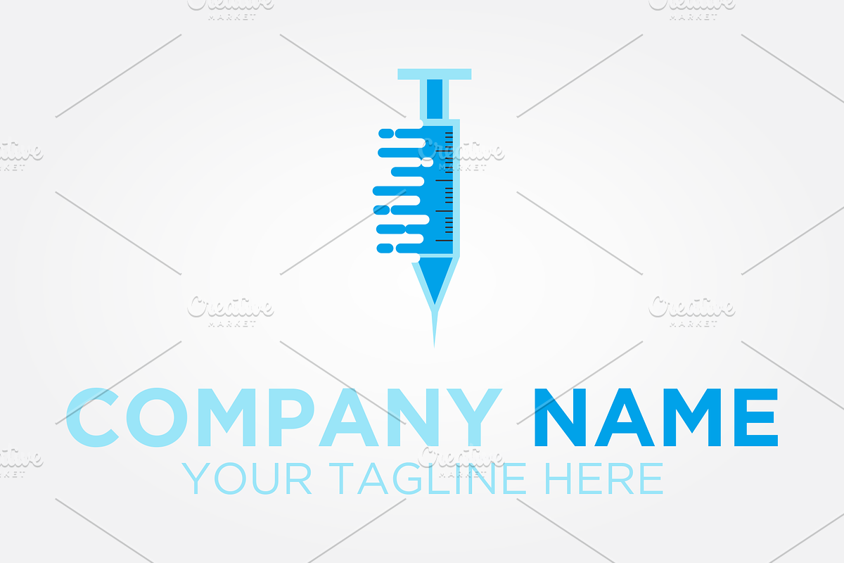 Injection Logo, a Branding & Logo Template by REDVY CREATIVE