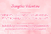 Janytha Valentine, a Handwritten Font by Yoga Letter (Thumbnail 6 of 6)